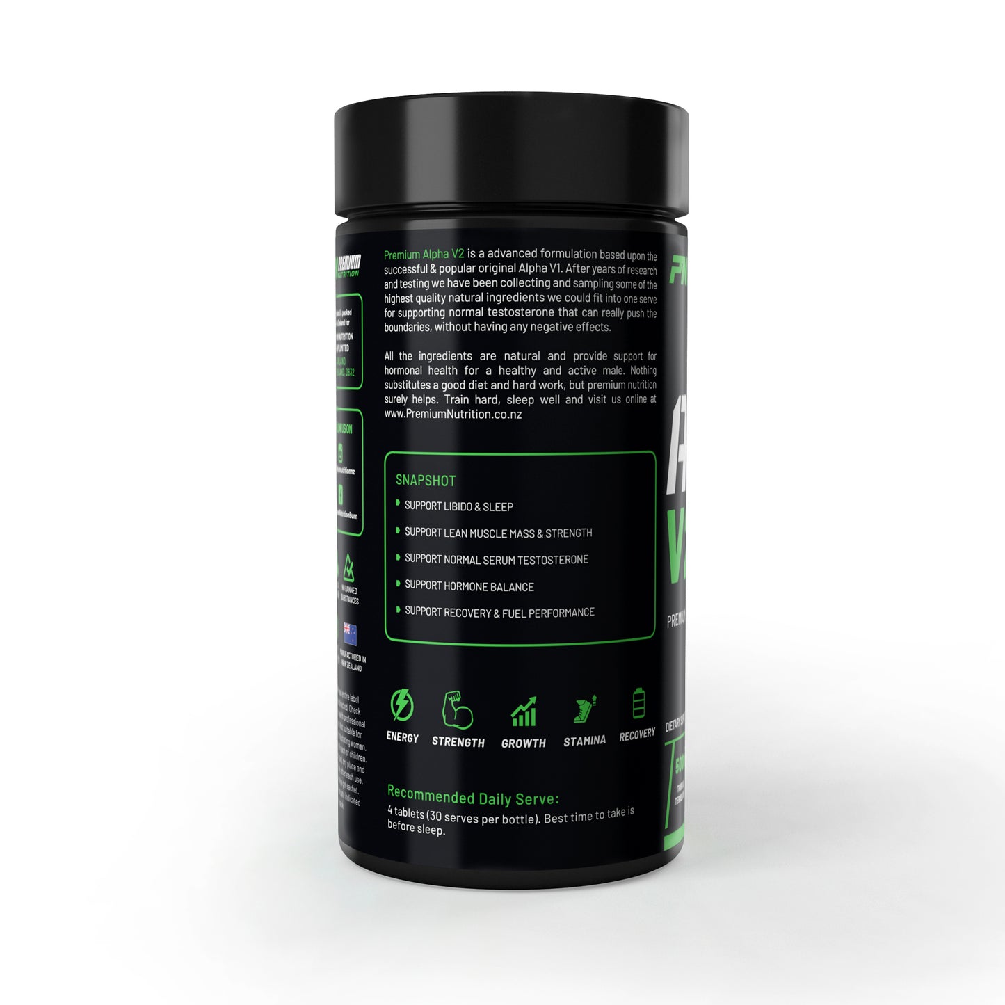 ALPHA V2 💪 Test Booster with Shilajit