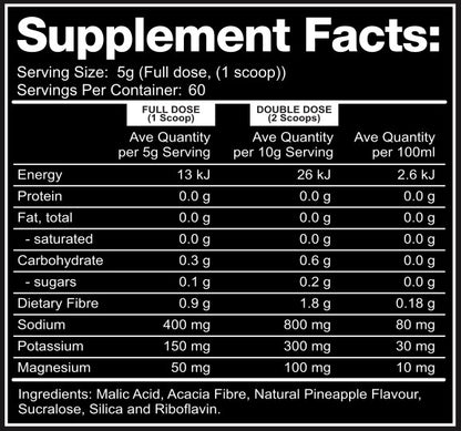 Premium Nutrition Hydrate Electrolytes 300g