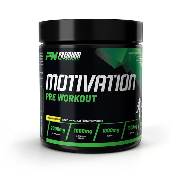MOTIVATION V2 Pre-Workout tub
